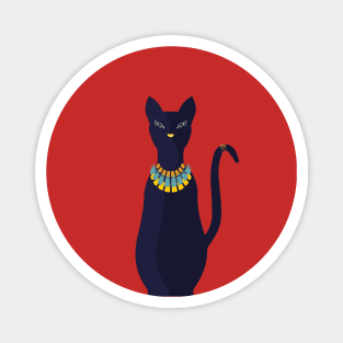 Egyptian Cat Goddess Bastet Magnet